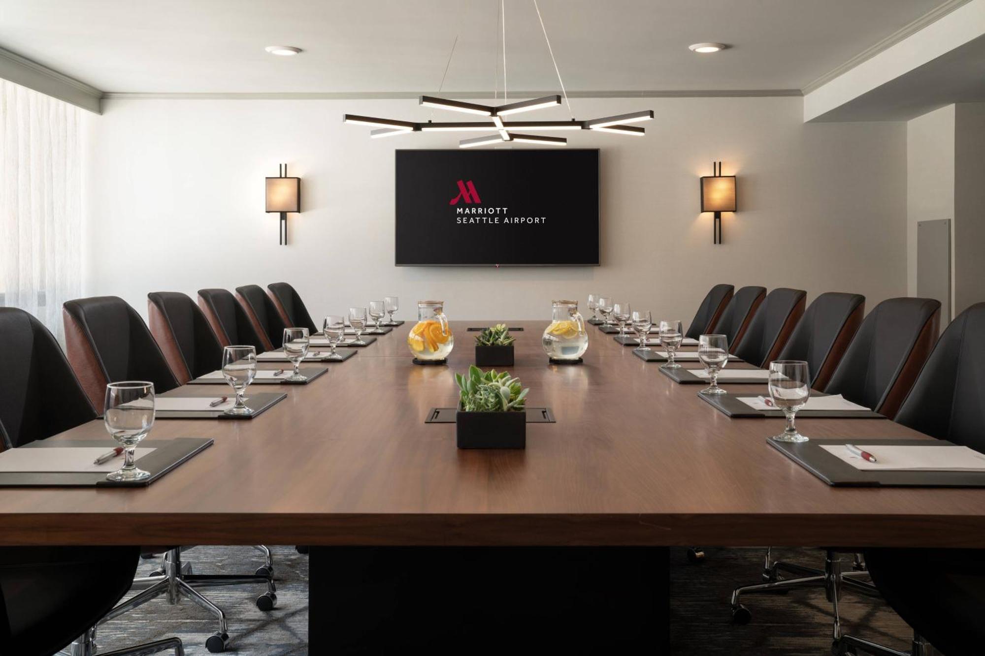 Seattle Airport Marriott Hotell SeaTac Eksteriør bilde