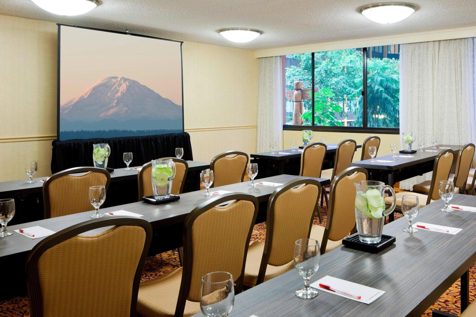 Seattle Airport Marriott Hotell SeaTac Eksteriør bilde